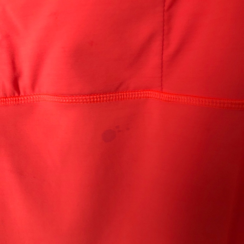 Lululemon Jacket Pullover Half Zip Bright Orange - image 3